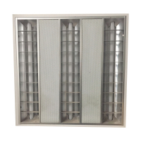 LED灯盘 星际 3*11W 6000K 598*598磨砂铝I型 一拖三