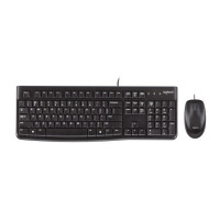 罗技(Logitech)MK120 有线 鼠标