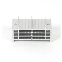 宇启恒飞铝合金固线器网线理线器机房布线排线器理线夹5mm-10mm可选6mm*12根100个装 6mm*12根