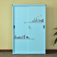 富路达阳台柜收纳柜储物柜带门置物柜防晒室外柜防水户外阳台储物柜