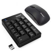 桑瑞得（Sunreed）051无线数字小键盘笔记本台式电脑外接USB有线键盘鼠标套装财务会计 无线键盘鼠标套装DMS