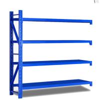 ARTISTS 仓储货架超市仓库架展示架轻型1.5米四层主架 蓝主架1500*500*2000(单位:组)