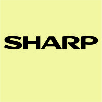 SHARP 室内黑色精品背发光字 百和仕