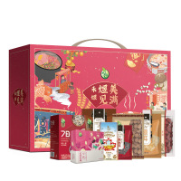 禾煜 煜见美满2699g(银耳 香菇 新疆骏枣 即食燕麦片 小核桂圆 花漾玫瑰豆饮等 送礼员工福利团购)