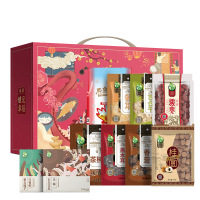 禾煜 煜见幸福2749g(银耳 茶树菇 百合干 小核桂圆 东北黑木耳 即食燕麦片 藜麦魔芋代餐粥等 送礼员工福利团购)