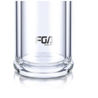富光(FUGUANG)玻璃杯WFB1017-320 320ML双层耐热玻璃杯