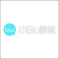“biu! 小Biu智能”中文形象标室内精品发光字