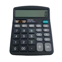 得力(deli)计算器 12位数字 837