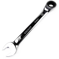 史丹利 89-917-1-22 订制公制精抛光棘开两用快扳17mm