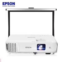 爱普生(EPSON)CB-109W高亮商务办公投影机+100英寸16:10支架幕布+移动推车（含安装调试）