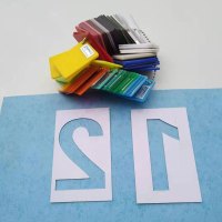 丝蒙斯(SIMENGSI) 数字号码模具喷码钢轨编号 /单套装