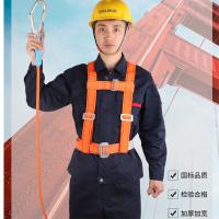 工人作业安全带双扣