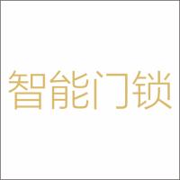 智能门锁 铜字