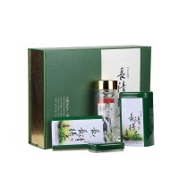 艺福堂 泉城春茶礼盒装送双层水杯 长清绿茶300g