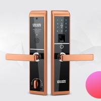 迪威乐(Devele)智能指纹锁DL805家用防盗门密码锁智能锁指纹锁密码锁电子锁家用防盗门大门锁门禁锁直板智能锁