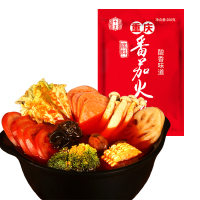 十吉重庆番茄火锅底料200g*2袋四川酸甜清汤底料番茄锅调味料家用