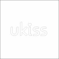悠珂思ukiss 英文白色精品发光字 百和仕