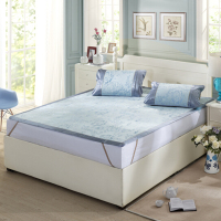 罗莱家纺(LUOLAI) 兰芙蓉提花冰丝席三件套