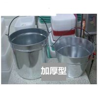 企购优品白铁皮水桶 15L(直径28cm 高31cm 直桶）