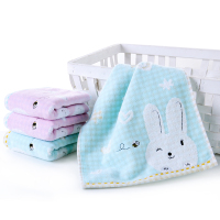 金号(KING SHORE) E1148WH 45g/条 48*25cm 两条装 纯棉可爱洗脸小毛巾小兔子童巾