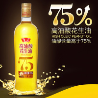 鲁花高油酸花生油 750ML*4 精装