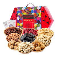 北美·炫彩干货套装东南亚腰果 100g 北美蔓越莓干 100g等