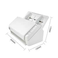富士通(FUJITSU)SP-1125扫描仪A4彩色双面自动馈纸专业文件管理(标准twain驱动白色)G