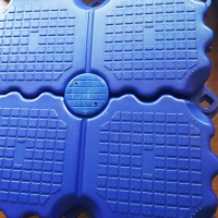 水上浮筒码头 含栏杆