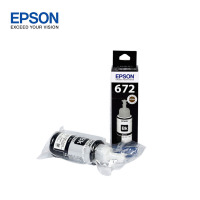 爱普生(EPSON)T6721 原装墨水L221/L363/L351/L565/L455 T672单个黑色墨水