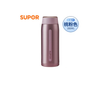 苏泊尔轻量保温杯纤巧380*桃粉 KC38CR10