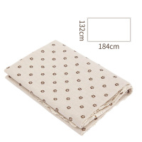 欧润哲棉麻制田园风桌布(咖啡雏菊)