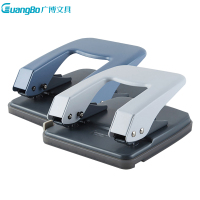 广博(GuangBo) DKJ7703 大号2孔打孔机打孔器带标尺办公用品颜色随机 单个装