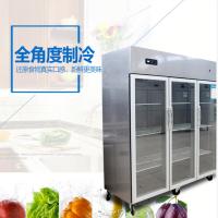 松下(Panasonic) 立式三门玻璃门冷藏/串串水果保鲜展示柜陈列冰箱