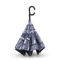 天堂伞复古时光13035E长柄免持式反向伞 JH