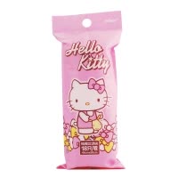 宜洁 Hello Kitty自动收口垃圾袋加厚手提式一次性家用厨房分类塑料袋*3包54只 Y-9549