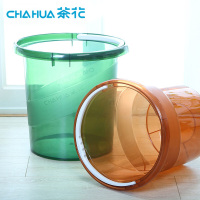 沙宣 企业定制茶花 水桶巧提手宽边塑料桶11L 0249
