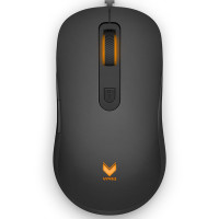 力胜 V16游戏有线鼠标 USB电脑笔记本鼠标办公家用电竞鼠标 黑色