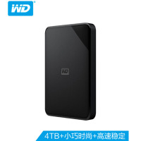 戴尔(DELL)西部数据(WD)4TB USB3.0移动硬盘 新元素系列2.5英寸 WDBJRT0040BBK