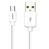 品胜(PISEN)安卓数据线 1米 Micro USB手机充电线(加长版接口)白色