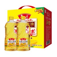 鲁花 玉米油1.6L×2礼盒