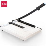 得力(deli) SQ 8013 钢质切纸机/切纸刀/裁纸刀/裁纸机 380mm*300mm