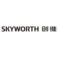 SKYWORTH创维 (新字体)直边半侧光迷你字(黑色)欧邦标识
