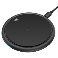 柯达(Kodak)KD-W10手机无线充电器快充版圆盘式 黑色