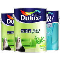 多乐士(Dulux)家丽安净味内墙乳胶漆 墙面漆油漆涂料 A991+A749 套装15L 哑光白色
