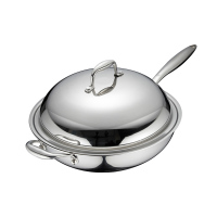 黄小厨(noobHUANG) 皓月多用中式炒锅HXC-G-C006