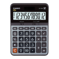 卡西欧（CASIO）DX-120B商务计算器 大型机 灰色 DX-120B升级款
