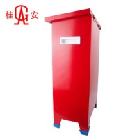 桂安 XMDF4*2 3KG4KG干粉灭火器两个装 翻盖落地式干粉灭火器贮藏箱 JH