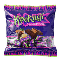 俄罗斯进口紫皮糖KDV巧克力夹心糖500g 喜糖年货小零食