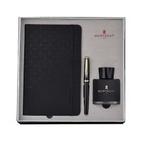 梦特娇(Montagut)黑丽雅金夹钢笔