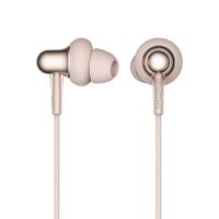 万魔(1more)E1025 Stylish 双动圈入耳式有线耳机 HiFi线控通用带麦音乐耳机 金色